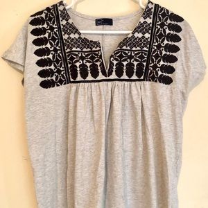 Gap Embroidered Top